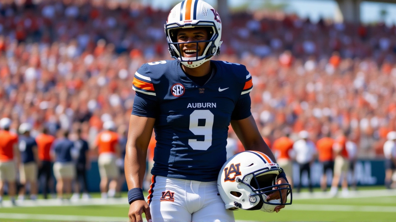 Deuce Knight’s 6-TD Debut Leads Auburn to 62-17 Win Over Mercer